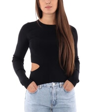 CALVIN KLEIN CK JEANS Pulover cu decupaj lateral - Pulovere pentru femei