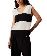 CALVIN KLEIN CK JEANS Vestă tricotată din bumbac - tricou