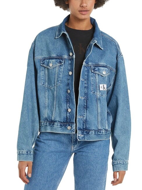 CALVIN KLEIN CK JEANS Jachetă de blugi blugi - Jachete pentru femei