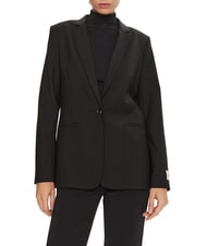 CALVIN KLEIN CK Sacou tip blazer cu un singur nasture din amestec de lână - Jachete pentru femei