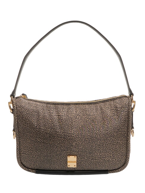 BORBONESE CAHIER Geantă de umăr, cu curea de umăr OP / NATURAL / NEGRU - Genți femei