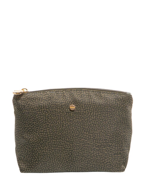 BORBONESE CLASSICA POUCH MEDIUM Frumuseţe dafin - Genți plic și truse