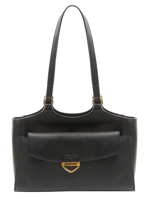 LOVE MOSCHINO DESERT BLOOMS  Geantă de umăr negru - Genți femei