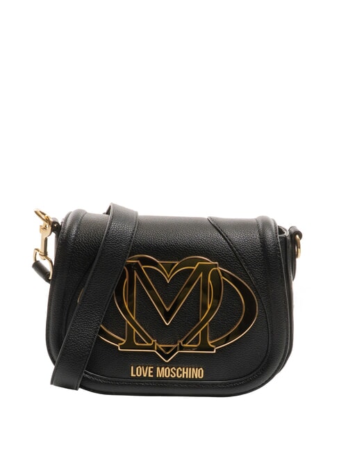 LOVE MOSCHINO LOGO  Geantă de umăr mini negru - Genți femei