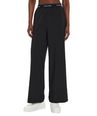 CALVIN KLEIN CK PERFORMANCE Pantaloni palazzo cu elastic cu logo - Costume sport pentru femei