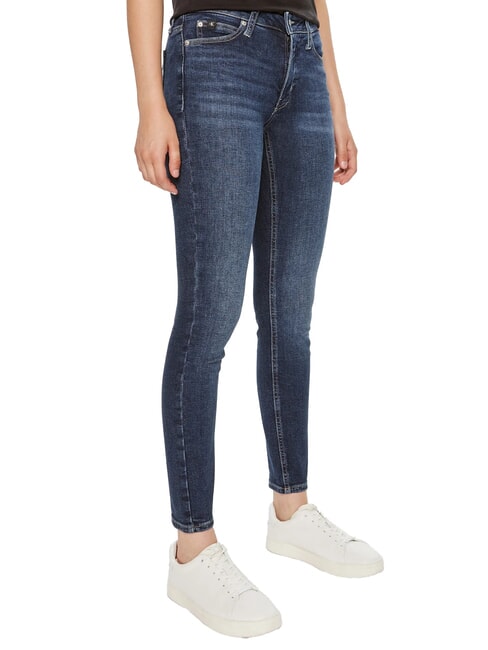 CALVIN KLEIN CK JEANS Blugi skinny fit denim închis - Jeans