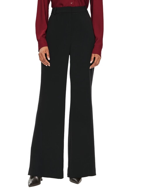 CALVIN KLEIN CK Pantaloni palazzo moi ck negru - Pantaloni pentru femei