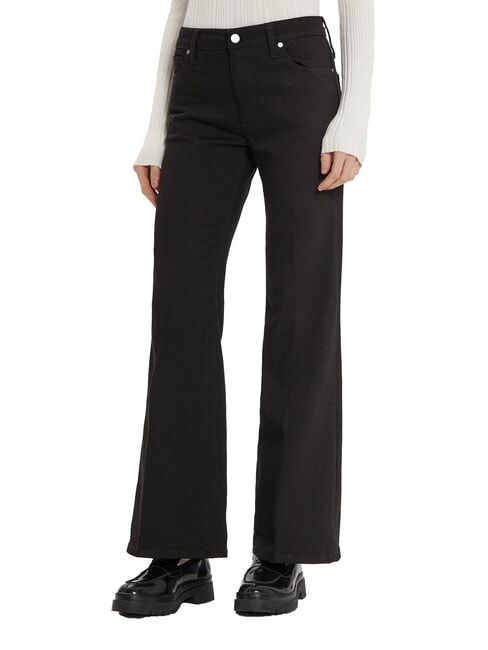 CALVIN KLEIN CK Blugi cu croială evazată denim negru - Jeans