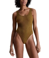 CALVIN KLEIN CK Costum de baie dintr-o singură piesă cu spate decolteu - Costume de baie pentru femei