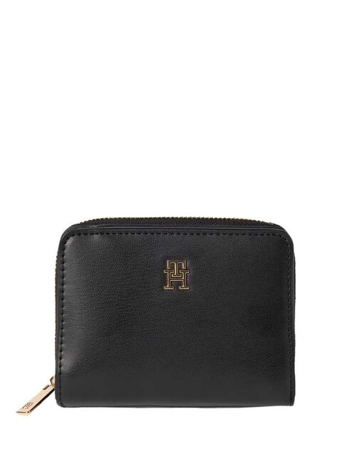 TOMMY HILFIGER TH ICON Portofel mic negru - Portofele femei