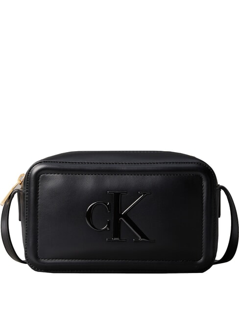 CALVIN KLEIN BOLD MONOGRAM Geantă de umăr mini pe negru - Genți femei