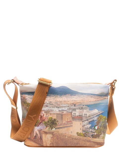 YNOT YESBAG Geantă de umăr medie lămâi - Genți femei