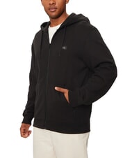 CALVIN KLEIN CK JEANS Hanorac cu fermoar complet ck negru - hanorace - 1