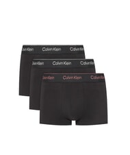 CALVIN KLEIN CK 3 boxeri elastici cu logo lurex - Slip pentru bărbați