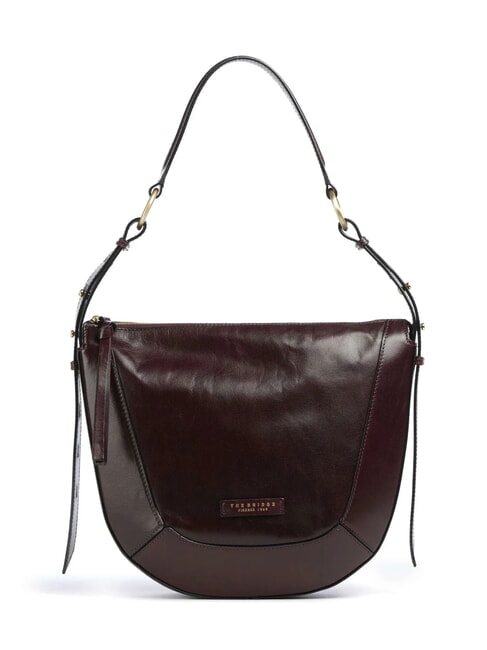 THE BRIDGE FEDORA Geanta de umar din piele trebuie să adaugi aur - Genți femei