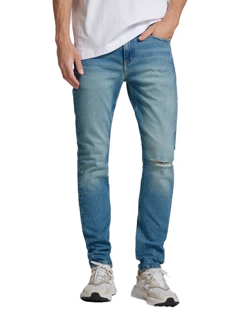 CALVIN KLEIN CK JEANS Blugi slim fit cu rupturi blugi - Jeans
