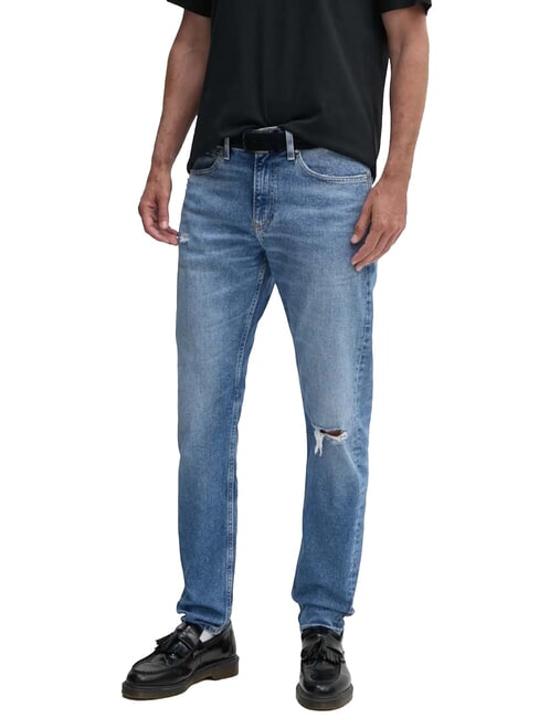 CALVIN KLEIN CK JEANS Blugi slim fit cu croială conică și talie înaltă blugi - Jeans