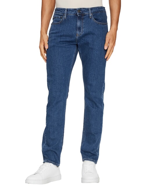 CALVIN KLEIN CK Blugi slim fit cu talie normală denim mediu - Jeans