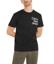 CALVIN KLEIN CK JEANS Tricou cu mânecă scurtă și imprimeu 3D al logo-ului - tricou