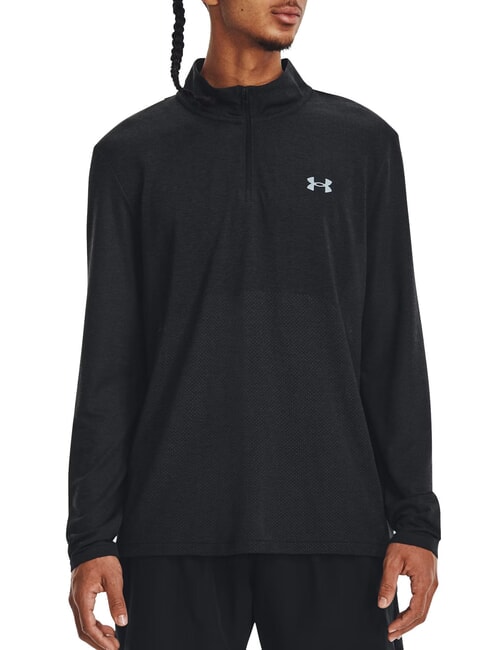 UNDER ARMOUR SEAMLESS Hanorac sport negru - hanorace