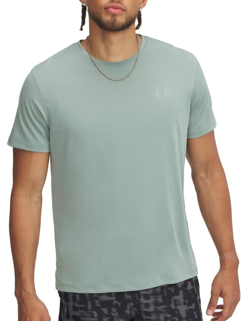 UNDER ARMOUR LAUNCH Tricou cu mânecă scurtă verde siliciu - tricou