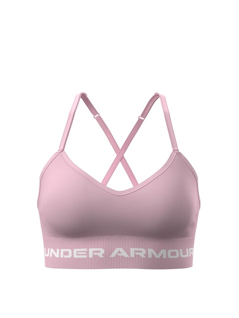 UNDER ARMOUR VANISH Sutien roz intens - Lenjerie de corp pentru femei