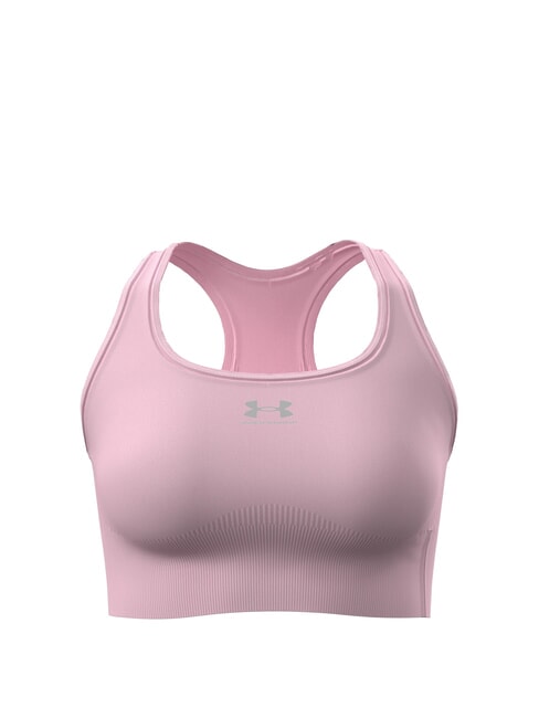 UNDER ARMOUR VANISH Sutien sport roz intens - Lenjerie de corp pentru femei