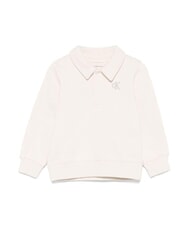 CALVIN KLEIN CK KIDS Hanorac stil polo din bumbac - Hanorac pentru bebeluși