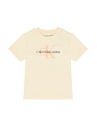 CALVIN KLEIN CK KIDS Tricou cu mânecă scurtă și nasture - Tricou copil