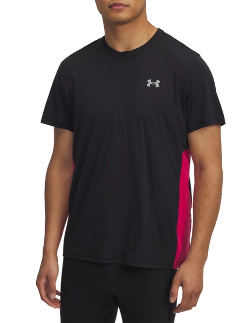 UNDER ARMOUR TRAIL RUN Tricou cu mânecă scurtă negru - tricou