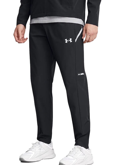 UNDER ARMOUR WOVEN Pantaloni sport negru - Costume sport pentru bărbați