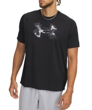 UNDER ARMOUR TECH PRINT Tricou negru - tricou - 1