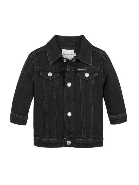 CALVIN KLEIN CK KIDS Geacă de blugi pentru bebeluși negru spălat - Jachete pentru copii