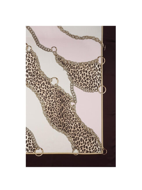 LIUJO MIX PRINT Eșarfă cu imprimeu integral vinete roșii animalier - Eșarfe