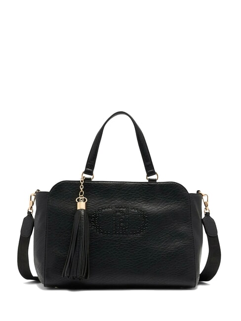 LIUJO SAMIANA Geantă medie cu curea de umăr BLACK - Genți femei