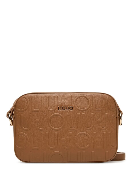 LIUJO MANHATTAN Geantă medie pentru cameră cu logo în relief piele de căprioară - Genți femei