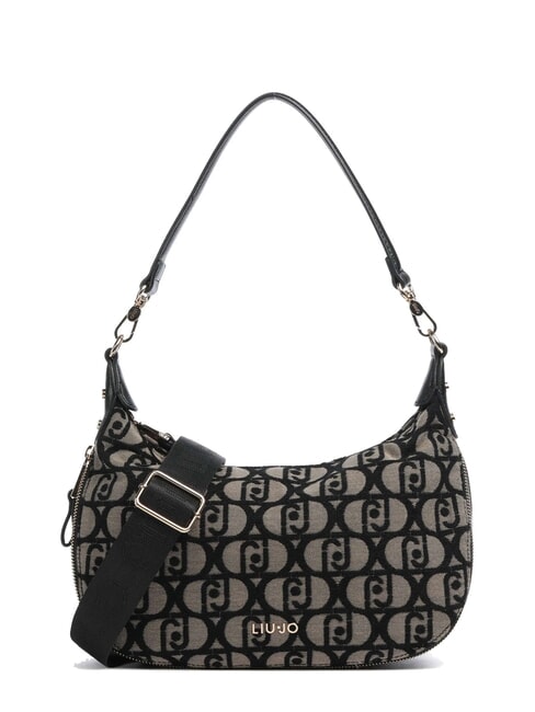 LIUJO KALISKA Geantă din material jacquard cu funcție dublă tutun - Genți femei