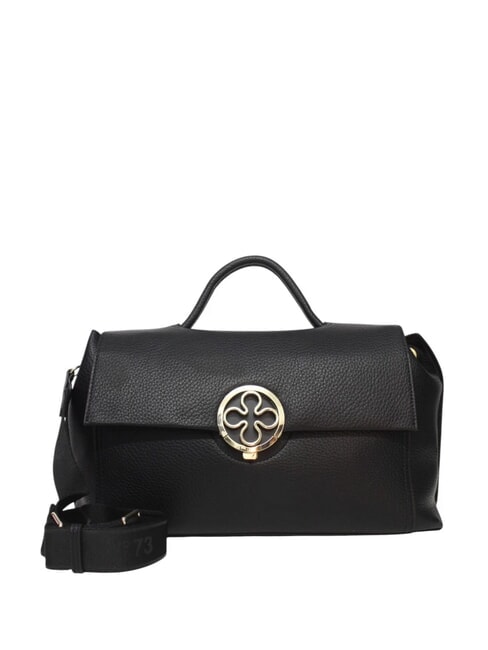 V73 FEDERICA Geantă mare cu curea de umăr negru - Genți femei