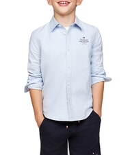 TOMMY HILFIGER TH KIDS Cămașă cu mânecă lungă albastru răcoros - cămăși pentru copii - 1