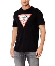 GUESS TRI LOGO Tricou din bumbac - tricou
