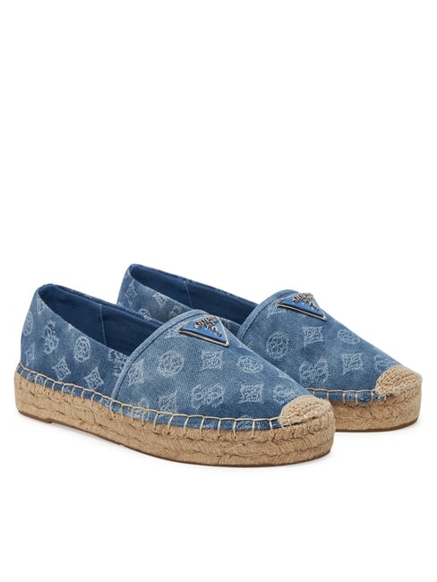 GUESS JOLANDON Mocasini espadrile albastru - Pantofi femei