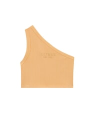 GUESS KIDS GARMENT Top cu un singur umăr și nervuri - Tricou copil