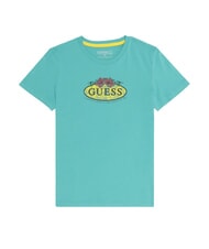 GUESS KIDS Tricou cu mânecă scurtă mentă de jad - Tricou copil - 1