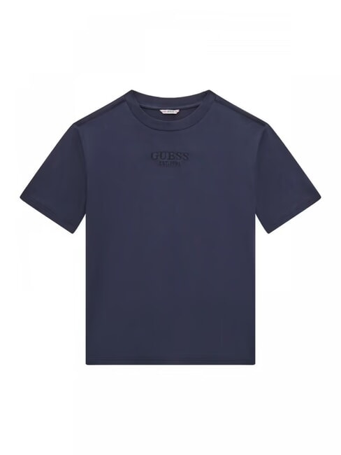 GUESS KIDS Tricou cu mânecă scurtă și broderie cu logo smartblue - Tricou copil