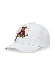GUESS KIDS Șapcă de baseball cu broderie de ursuleț de pluș alb purpuriu - Pălărie pentru copii - 1