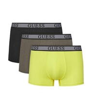GUESS JOE 3 boxeri multicolori - Slip pentru bărbați