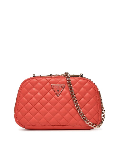 GUESS ECO RIANEE Geantă matlasată convertibilă roșu coral - Genți femei