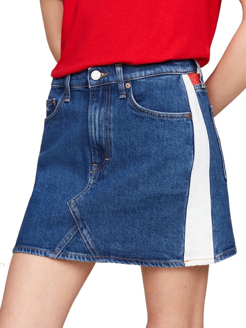 TOMMY HILFIGER TH JEANS Fustă scurtă din denim denim mediu - Fuste pentru femei