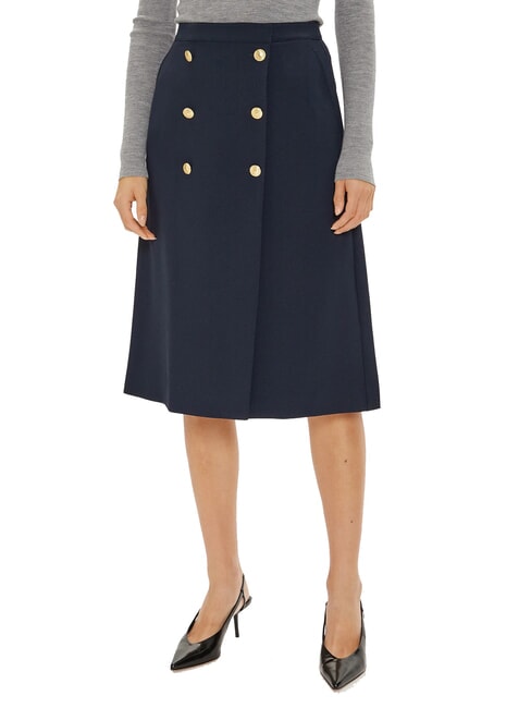 TOMMY HILFIGER TH Fustă lungă cerul deșertului - Fuste pentru femei