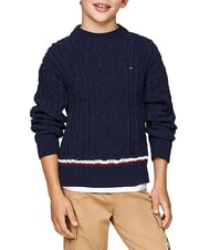 TOMMY HILFIGER TH KIDS Pulover pentru copii cerul deșertului - Pulovere pentru copii - 1